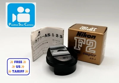 🎦👀✨NEUF✨ Coupleur pistolet flash Nikon AS-1 pour appareil photo argentique ... - Photo 1/4