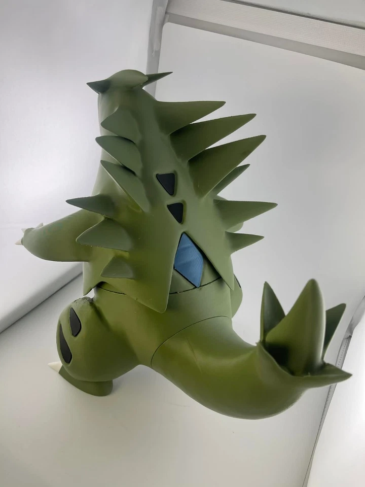 12" Tall Tyranitar Pokémon 3D Printed Figure - High-Detail Collectible Statue - Image 4 of 4