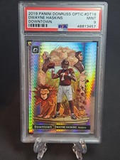 2019 Donruss Optic Hyper Downtown Dwayne Haskins MINT PSA 9 CASE HIT SSP 🔥 🔥