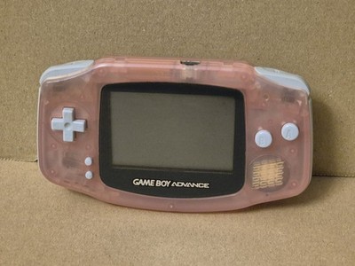 Nintendo Gameboy Advance - Handheld Spiele Konsole - Rosa Transparent - Getestet