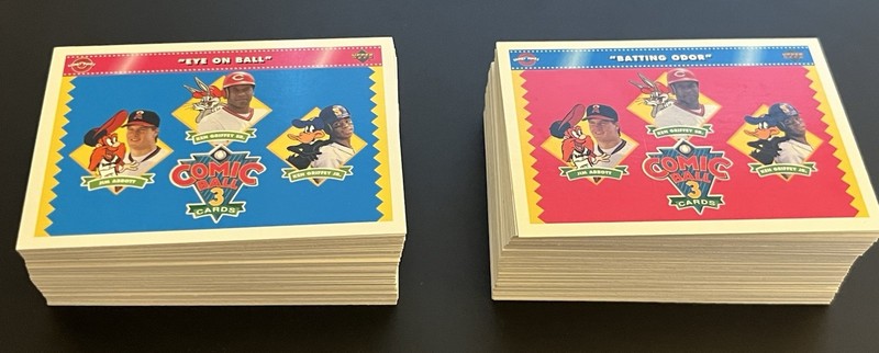 1992 Upper Deck Looney Tunes Comic Ball 3 Near Complete set 187/198 Cards