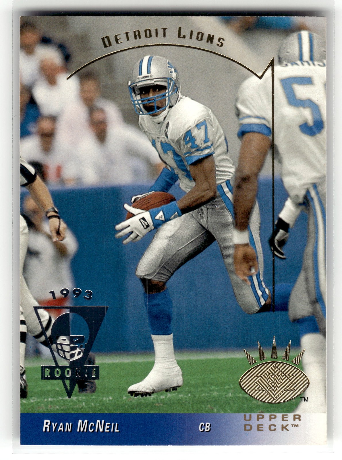 Ryan McNeil 1993 SP #85 Rookie Detroit Lions RC