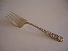 REPOUSSE S. KIRK & SON CO. COLD MEAT FORK 8 3/8”- 925/1000 - 138 C STERLING