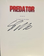 Predator ELPIDIA CARRILLO SIGNED Script Cover