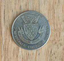 Confederate States of America Half Dollar -50 Cent  Fantasy Token / Coin / Medal