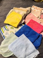 Various Baby Wash Cloths