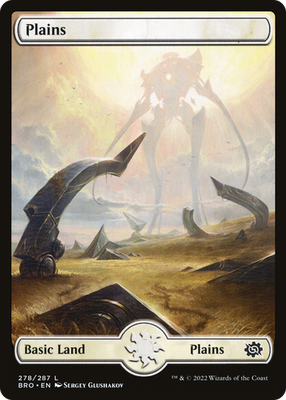 Plains (FOIL) x1 - MTG The Brothers' War BRO #278 | eBay