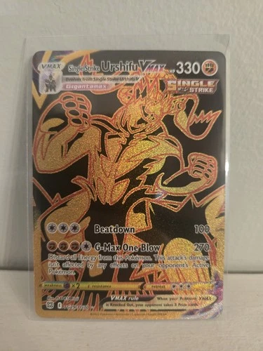 Single Strike Urshifu VMAX (Secret) TG29/TG30 Swsh09: Brilliant Stars Trainer...