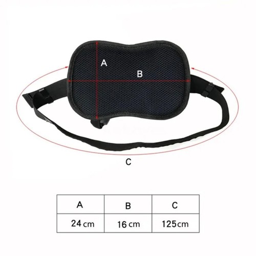Motorcycle Passenger Hand Strap Breathable Mesh Adjustable AntiSlip Belt - Photo 7/7