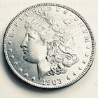 1903-P $1 Morgan Silver Dollar GEM - Lustrous - Great Details