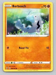 Barboach 099/192 Rebel Clash Common Pokemon Card