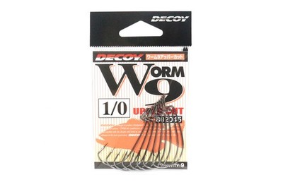 Decoy Worm 9 Upper Cut Worm Hooks Size 1/0 (2045)