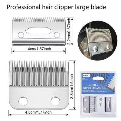 Professional 45mm Replacement Hair Clipper Blade Set for Wahl and Andis