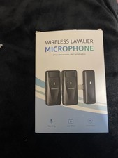 Lavalier Microphone Wireless Audio Video Recording Mini Mic For Android/iPhone