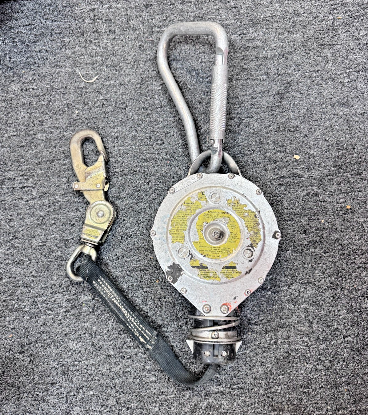Dyna-Lock MOD4926J, Self-Retracting Lanyard 16', USA