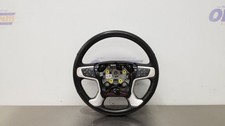 20 Gmc Yukon Heated Steering Wheel With Controls Black Leather