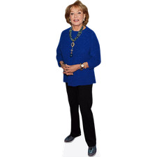 Barbara Walters (Blue Top) Life Size Cutout