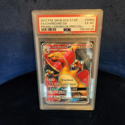 Charizard GX SM60 Full Art Holo Card Pokémon TCG Card Rare SM Promos NM/LP