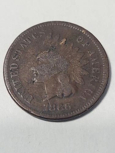 1866 Indian Head Cent