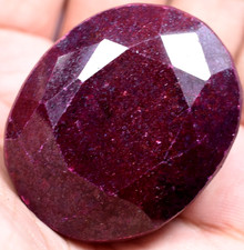 RARE 303.50 Ct Natural HUGE Red Ruby CERTIFIED Museum Grade Loose Gemstone