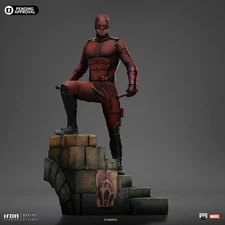 Iron Studios Daredevil: Born Again- Daredevil 1/10 Collectible Statue Model