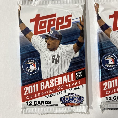 (3) Lotto confezioni. Topps Baseball 2011 Serie Uno. - Foto 2 di 3