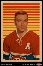 1963 Parkhurst #29 Bernie Geoffrion Canadiens HOF AUTHENTIC