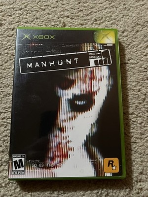 Manhunt (Microsoft Xbox, 2004) Complete in box with Manual - Tested