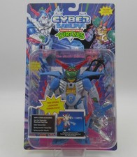 TMNT Cyber Samurai Raph 1994 Playmates MOC Sealed Blue Black Weapons