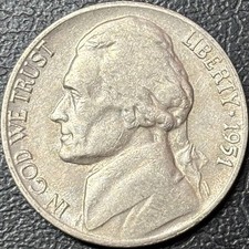 1951-S Jefferson Nickel ? Extra Fine to Fine ? San Francisco Mint ? 5C Semi-Key