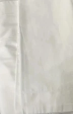 POTTERY BARN WHITE SOFT COTTON SET OF 2 EURO PILLOW SHAMS