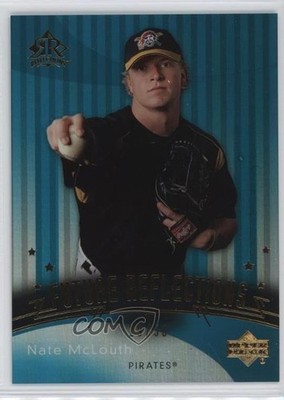 2005 Upper Deck Reflections Future Turquoise 20/50 Nate McLouth #256 ux6