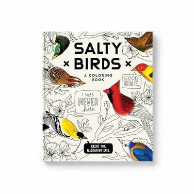 Salty Birds Coloring Book - Novelty Book, by Brass Monkey Brass - Very Good