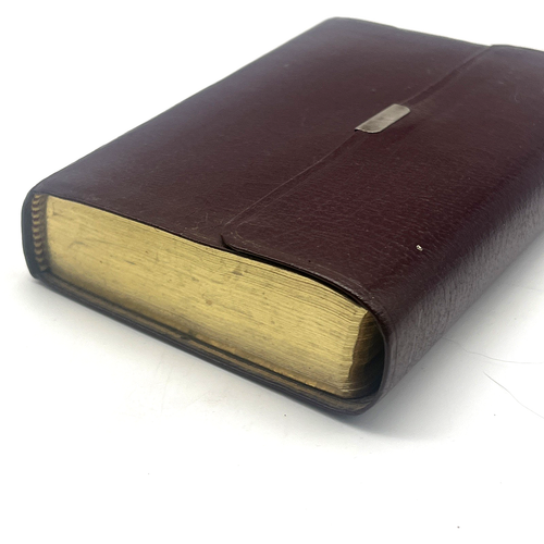 Holy Bible KJV Compact Reference Snap Leather Maps Zondervan 2000 Burgundy - Picture 3 of 16