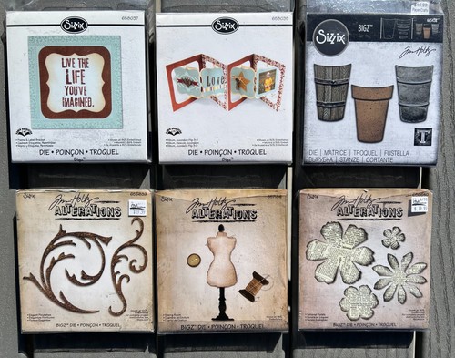 Sizzix Die Cuts Alterations Tim Holtz Karen Burniston 3-D Accordion Flip Frame