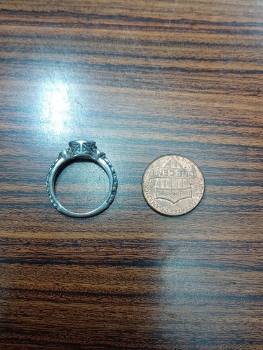 Anello cocktail SILPADA argento sterling 925 zirconi neri fascia abbagliante splendido - Foto 4 di 11