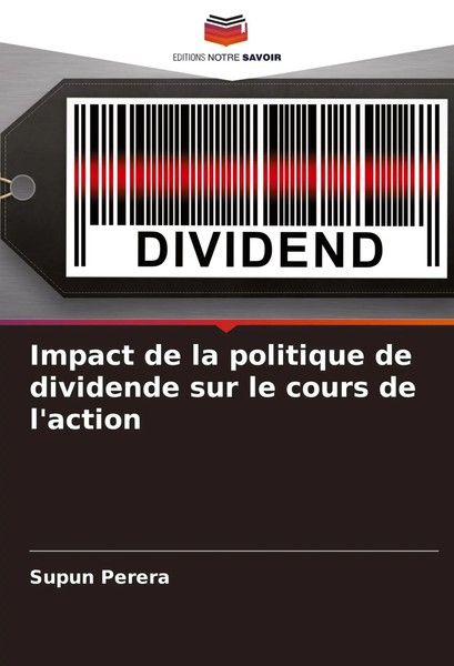 Impact De La Politique De Dividende Sur Le Cours De L'action Supun Perera Buch-image