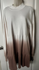 WILD FABLE TIE DYE MOCK NECK DRESS MEDIUM M