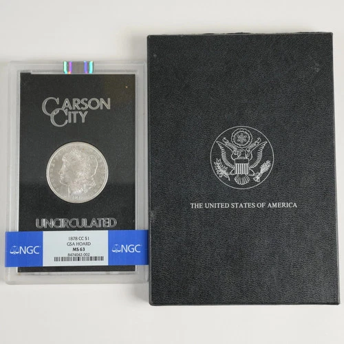 1878-CC GSA Morgan Dollar $1 MS63 NGC w/ Box no COA 31678