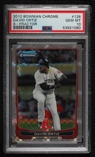 2012 Bowman Chrome Retail X-Fractor David Ortiz #126 PSA 10 GEM MT HOF