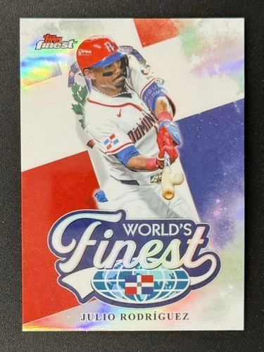 2026 Topps Finest Julio Rodriguez Refractor (RAW)