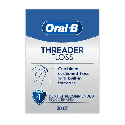 Oral-B Glide Pro-Health Dental Floss Threaders, 30 Ct   Easy Oral Care