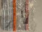 Lower control arms 1967 Ford Mustang with metal roller, black NOS MOOG K8121, made in USA, in clear packaging.