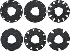 60009 Set 6 Standard Seed Plates Fit for Earthway 1001-B Seeder Works