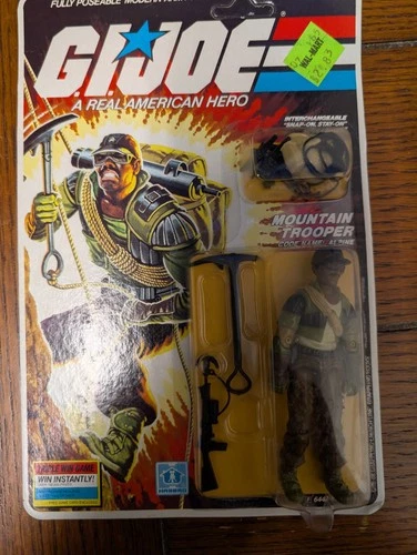 GI Joe 1985 Alpine Mountain Trooper still in package