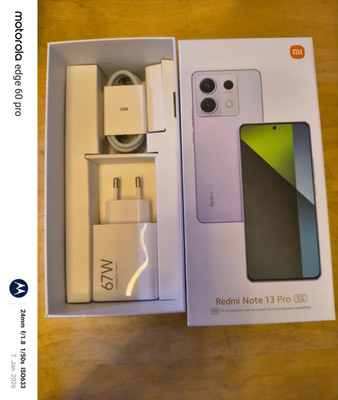 Xiaomi Redmi Note 13 pro 5G, 8+256GB,