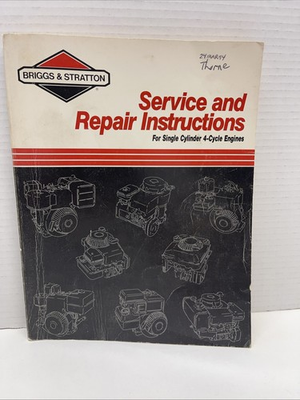 #ad Genuine Briggs amp; Stratton Single Cylinder 4 Cycle Engines 270962 3 92 $12.99
