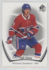 2021-22 SP Authentic Tyler Toffoli #21 2o7