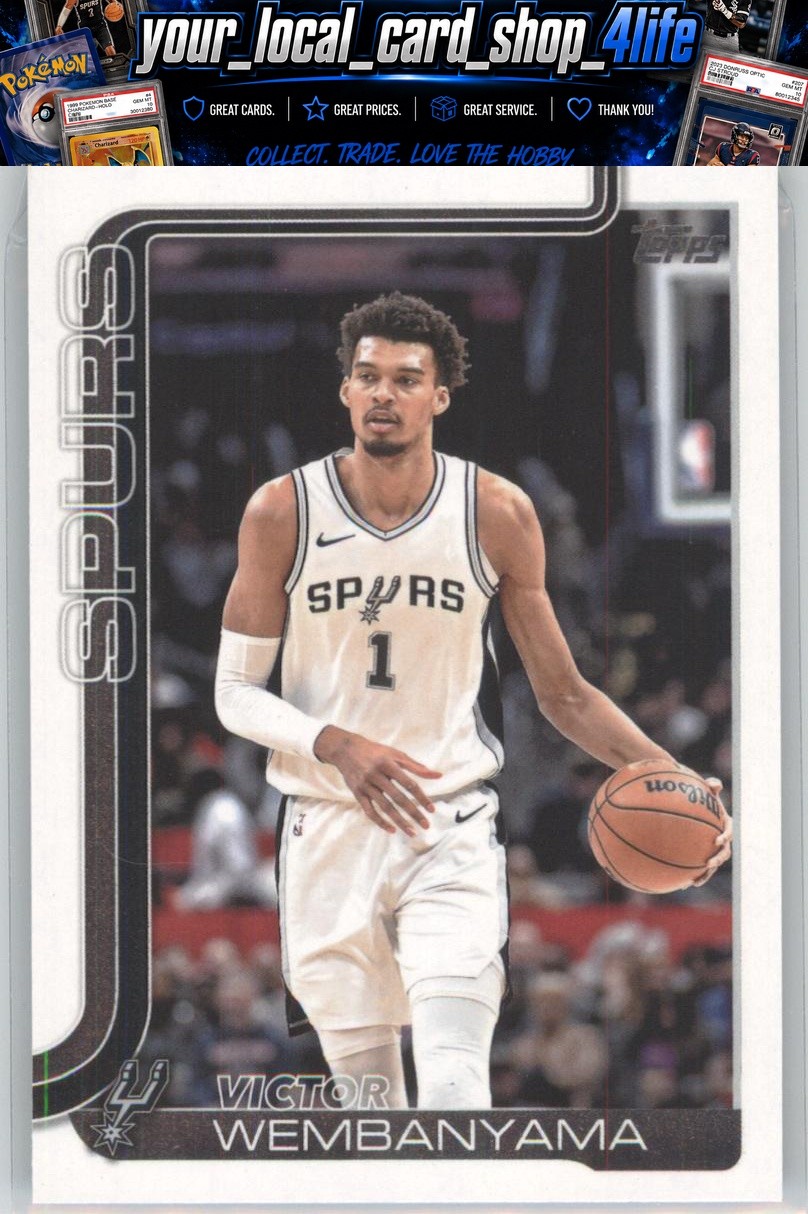 2025-26 Topps #195 Victor Wembanyama San Antonio Spurs