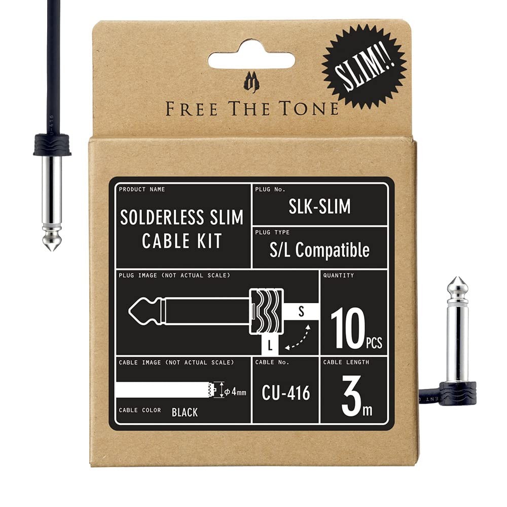 配信機器・PA機器・レコーディング機器 Free The Tone solderless slim cable kit SL-SLIM｜PRODUCTS｜Free The Tone